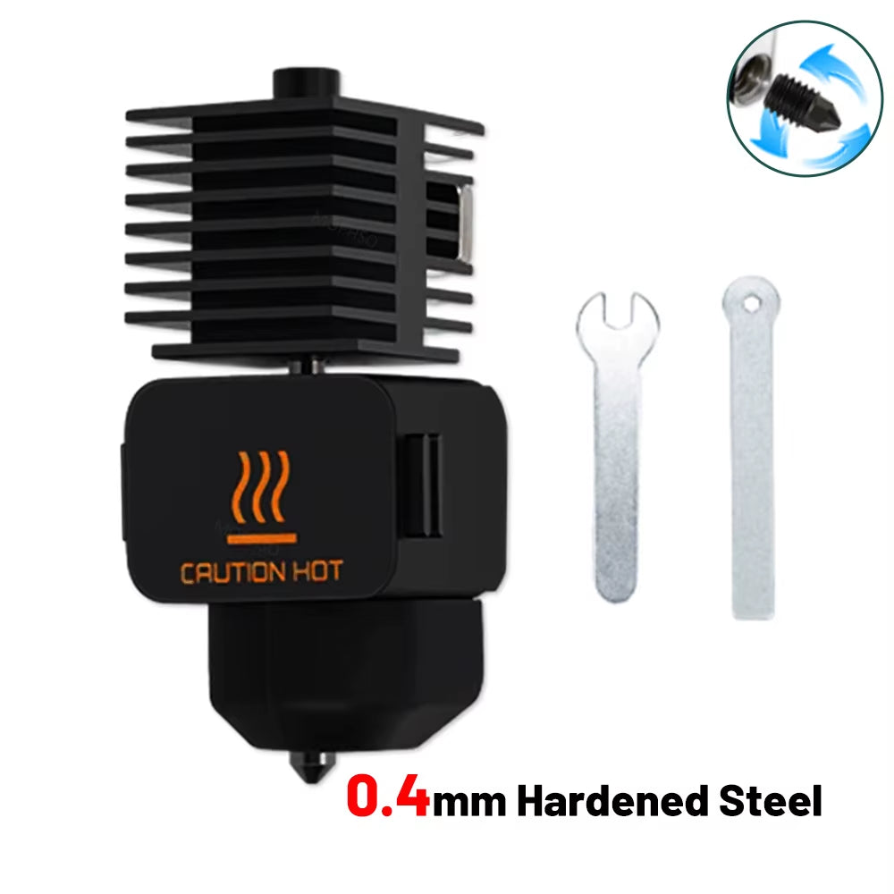 Upgrade 2.0 Hotend for Bambu Lab A1 Nozzle for Bambu Lab A1 Mini Nozzle Kit Hardened Steel Nozzle for Bambulab A1 Hotend A1 Mini
