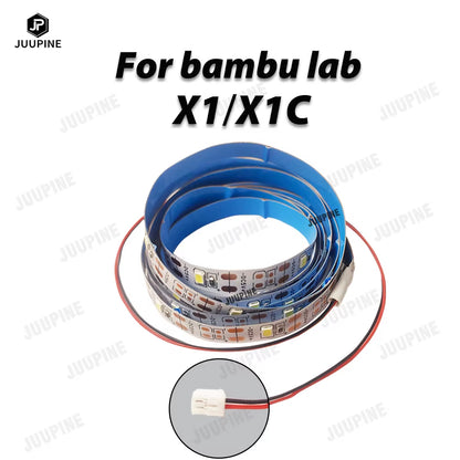 0.3A for Bambu Lab Light P1P P1S X1 X1C LED Light Strip 0.3A LED Light Kit 5V 150Cm High-End Lighting Lamp Bright for Bambulab