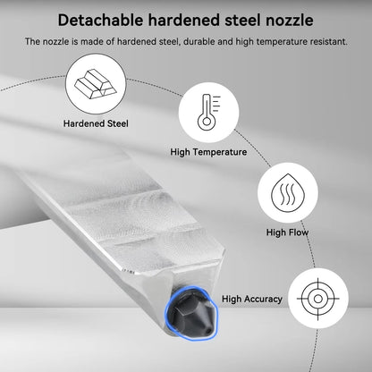 Upgrade 2.0 Hotend for Bambu Lab A1 Nozzle for Bambu Lab A1 Mini Nozzle Kit Hardened Steel Nozzle for Bambulab A1 Hotend A1 Mini