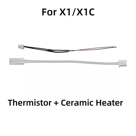 For Bambu Lab X1C/P1P/P1S Hardened Steel Hot End Print Head All-In-One Quick Swap Kit for Bambulab X1 P1 Series 3D Printer Part