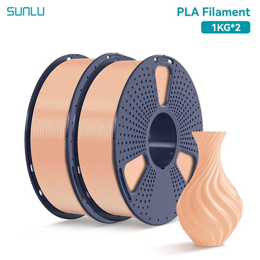 2KG PLA 3D Printer Filament 1.75Mm Neatly Wound 3D Printing Filament Fit Most FDM 3D Printers, 1Kg Spool (2.2Lbs)