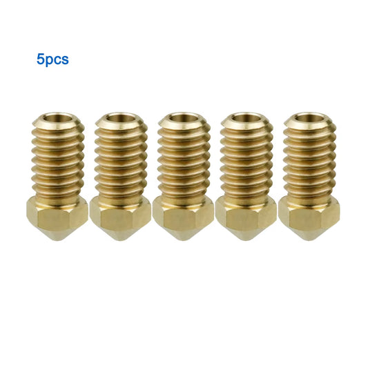 5/10Pcs Brass Nozzle for Bambu Lab A1/ A1 Mini, 0.2 0.4 0.6 0.8Mm 3D Printer Accessories for Bambulab A1 Mini 3D Printer