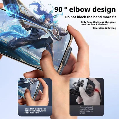 45W PD Fast Charging Cable for Iphone15 16 17PROMAX & Android Type-C Right Angle Design Braided Durable Data Transfer Cables