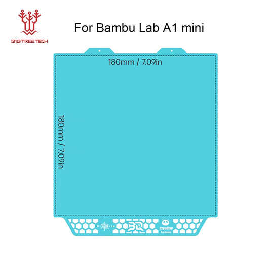 Panda Build Plate Cryogrip Pro Coating No Clog Spring Steel Double-Sided for Bambulab Voron Kobra Adventurer 5M 3D Printer