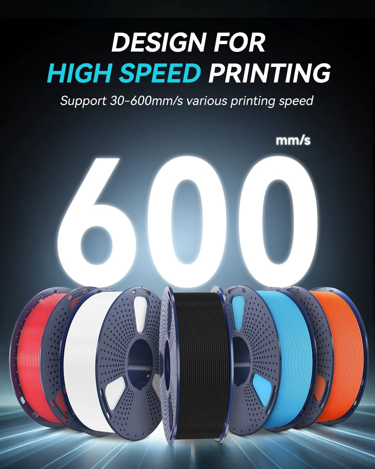 10KG High Speed Matte PETG Filament 1.75Mm 1Kg Spool (2.2Lbs) High Speed Printing Filament Fit Most FDM Printer