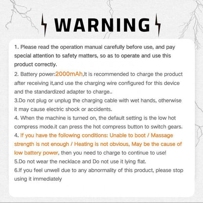 Relieve Neck & Shoulder Pain Instantly! Human-Like Massage | 3 Speed Levels | Perfect Gift for Him & Her Adjustable