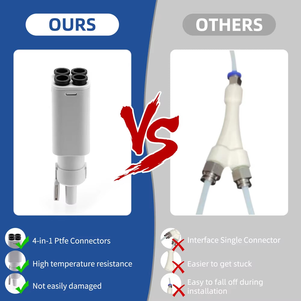 Bambu Lab 3D Printer AMS Filament Hub Five Way Components Switch Consumables Multi-Color Printing for Bambulab A1/A1 Mini Parts