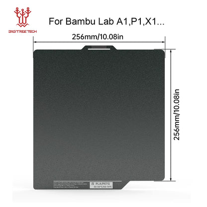 Panda Build Plate Cryogrip Pro Coating No Clog Spring Steel Double-Sided for Bambulab Voron Kobra Adventurer 5M 3D Printer