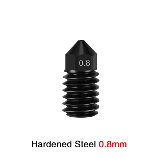 For Bambulab A1 Mini/H2D/A1 Hardened Steel Nozzle 0.2/0.4/0.6/0.8Mm Nozzles for Bambu Lab Upgraded Hotend 3D Printer Accessories