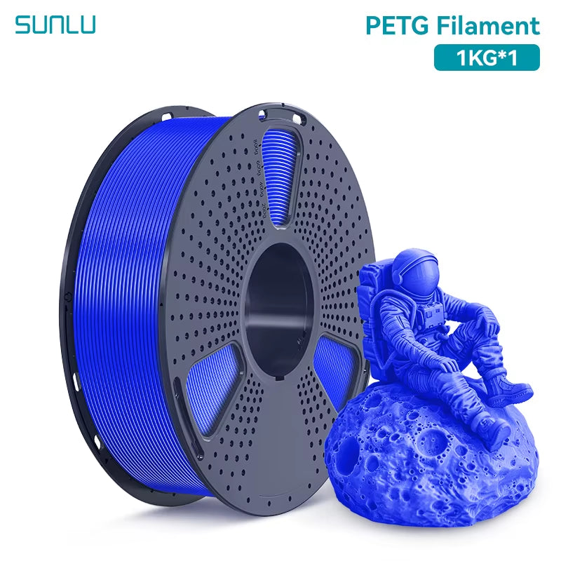 1KG PETG /Clear 3D Printer Filament 1.75Mm 1000G Spool (2.2Lbs) Neatly Arranged No Knot Filament Fit Most FDM Printer
