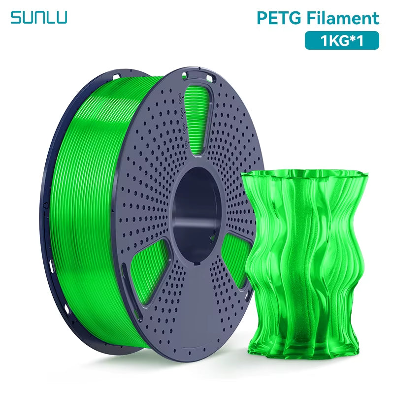 1KG PETG /Clear 3D Printer Filament 1.75Mm 1000G Spool (2.2Lbs) Neatly Arranged No Knot Filament Fit Most FDM Printer