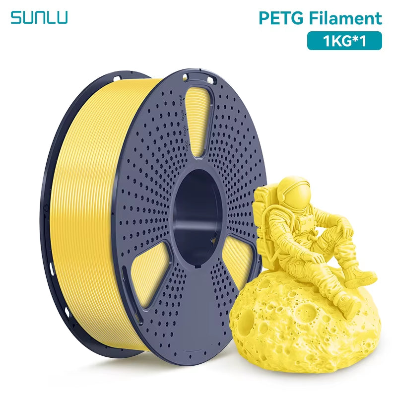 1KG PETG /Clear 3D Printer Filament 1.75Mm 1000G Spool (2.2Lbs) Neatly Arranged No Knot Filament Fit Most FDM Printer