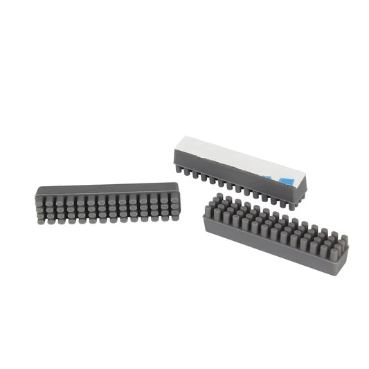 Nozzle Silicone Cleaner for Bambu Lab A1 Mini Nozzle Wiper Silicone Brush Hotbed Mounted Cleaning Tool for Bambulab 3D Printer