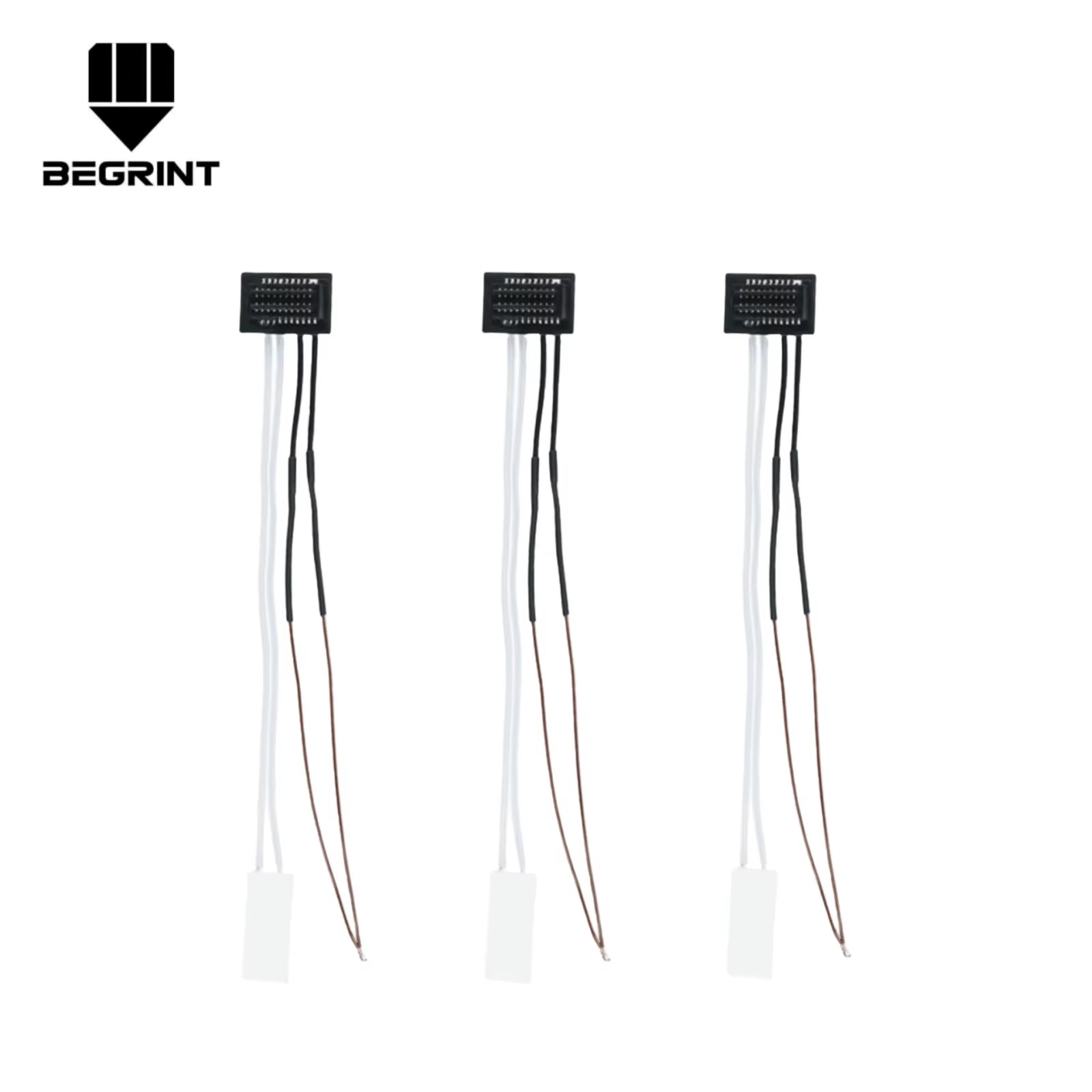 Caremic Heater & Thermistor for Bambu Lab P1P P1S Hotend Ceramic Cartridge Temperature Sensor for Bambulab P1S P1P 3D Printer