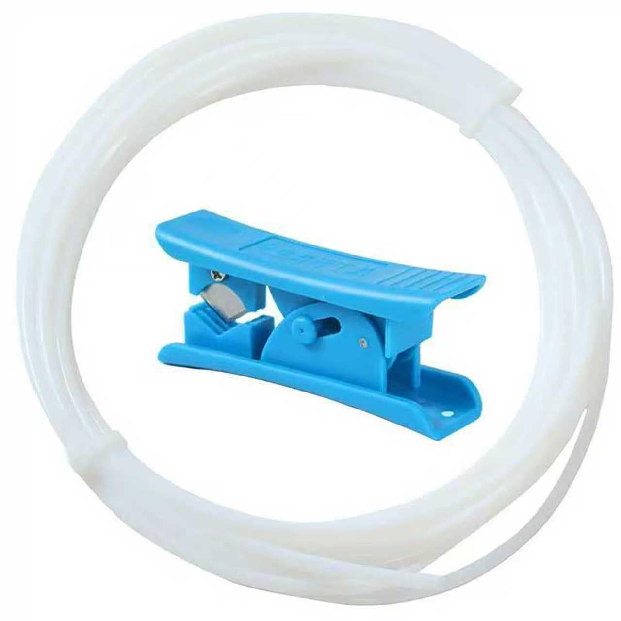 5M PTFE Teflon Tube 2.5Mm ID 4Mm OD for 1.75Mm Filament Bowden + Cutter