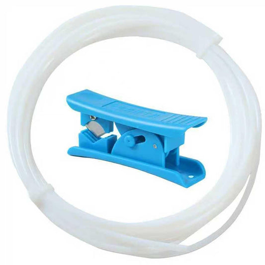 5M PTFE Teflon Tube 2.5Mm ID 4Mm OD for 1.75Mm Filament Bowden + Cutter