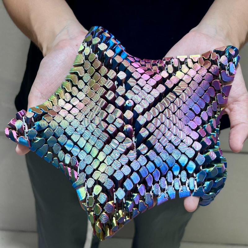 3D Printed Starfish Statue, Cute Animal Action Figure Collectible Figurines for Home Office Decor, Stress Relief Toy 26Cm/10.24In + 16Cm/6.30In, Halloween Decor, Christmas Action Figures 2025, 3D Printed Articulated Flexible Fidget Action Figures