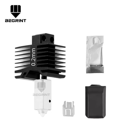 For Bambu Lab X1C/P1P/P1S Hardened Steel Hot End Print Head All-In-One Quick Swap Kit for Bambulab 3D Printer Replacement Part