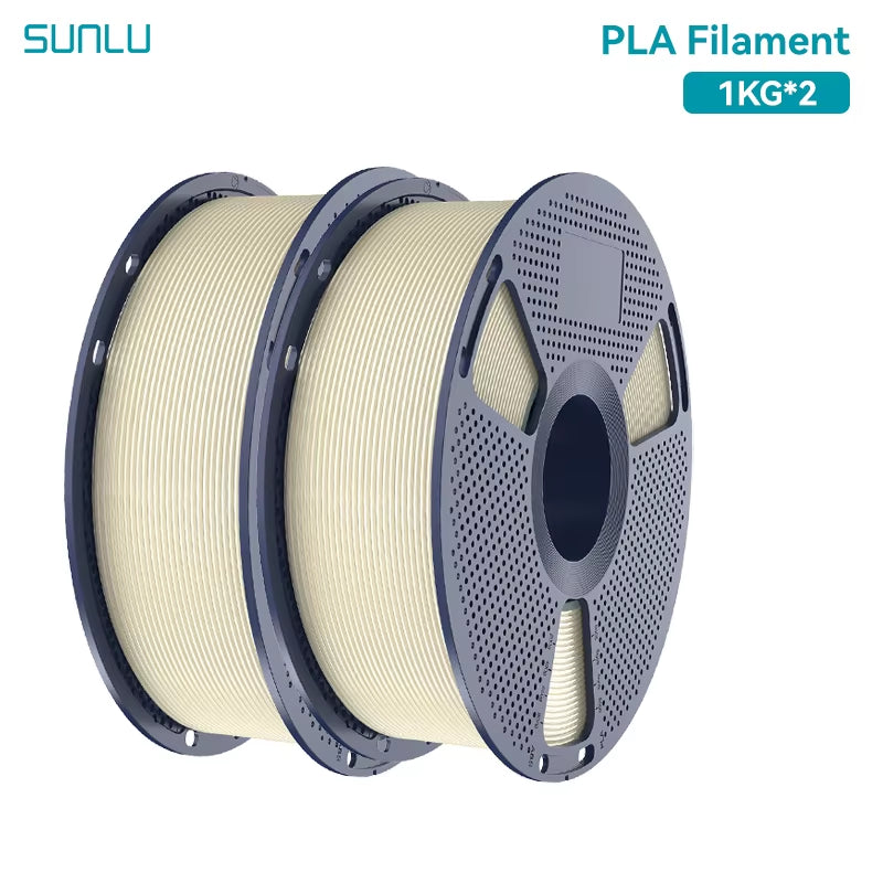 2KG PLA 3D Printer Filament 1.75Mm Neatly Wound 3D Printing Filament Fit Most FDM 3D Printers, 1Kg Spool (2.2Lbs)