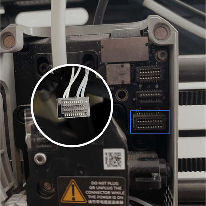 Caremic Heater & Thermistor for Bambu Lab P1P P1S Hotend Ceramic Cartridge Temperature Sensor for Bambulab P1S P1P 3D Printer