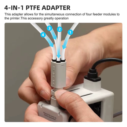 Bambu Lab 3D Printer AMS Filament Hub Five Way Components Switch Consumables Multi-Color Printing for Bambulab A1/A1 Mini Parts