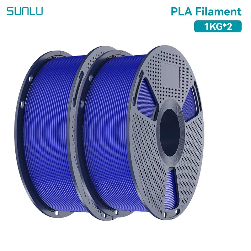 2KG PLA 3D Printer Filament 1.75Mm Neatly Wound 3D Printing Filament Fit Most FDM 3D Printers, 1Kg Spool (2.2Lbs)
