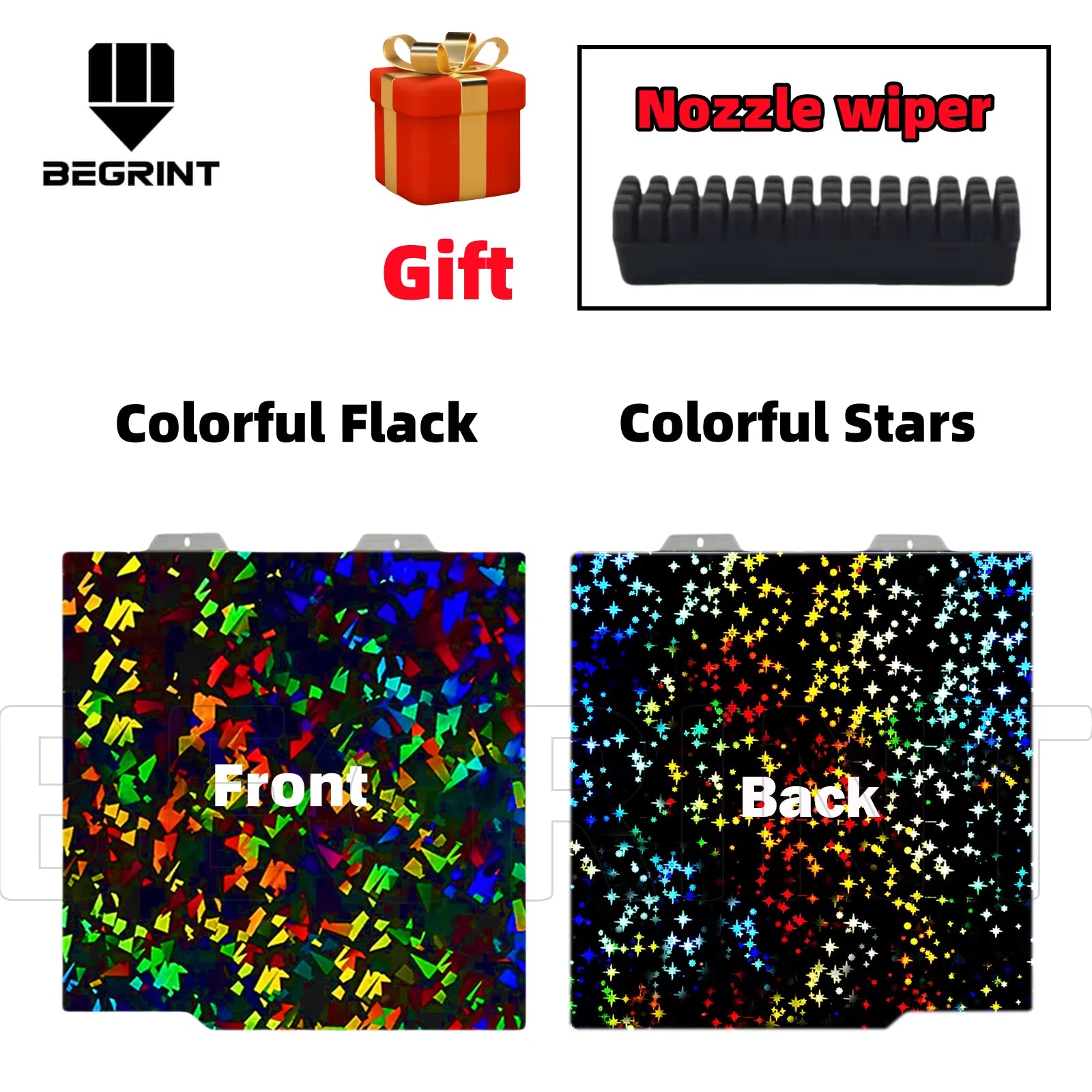 For Bambu Lab A1 MINI Build Plate Multicolor Multi Pattern for BAMBULAB A1MINI 3D Printer Parts