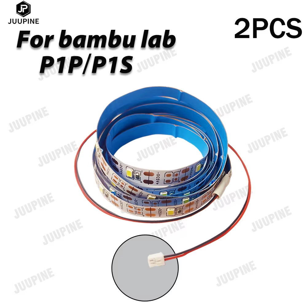 0.3A for Bambu Lab Light P1P P1S X1 X1C LED Light Strip 0.3A LED Light Kit 5V 150Cm High-End Lighting Lamp Bright for Bambulab